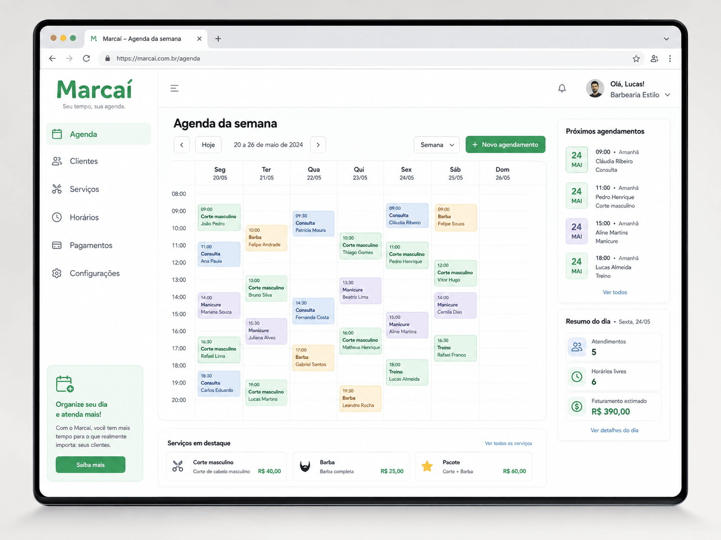 MARCAI — AGENDAMENTOS SIMPLIFICADOS